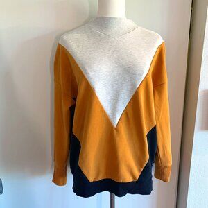 Scotch & Soda Blauwatch Colorblock Varsity Sweatshirt